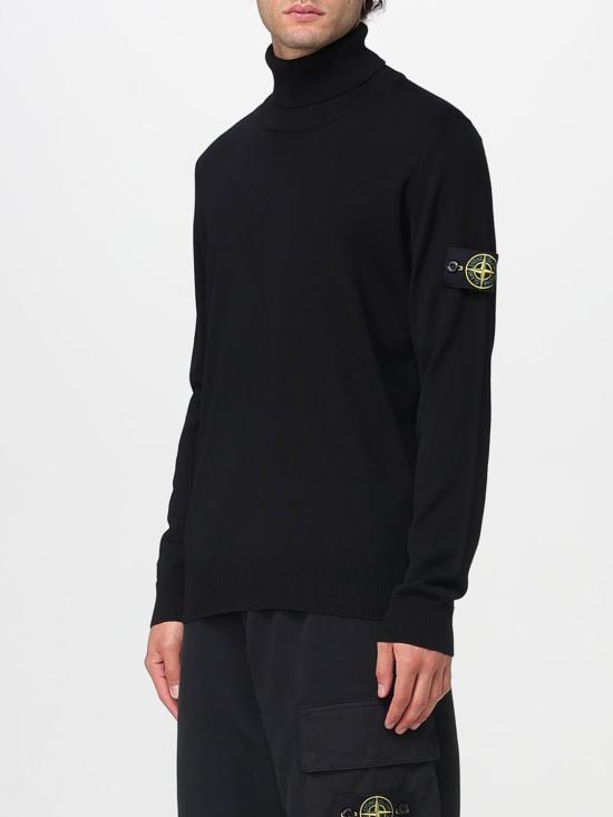 25FW 스톤 아일랜드 스웨터 5100025S00C4 V0029 Black - STONE ISLAND