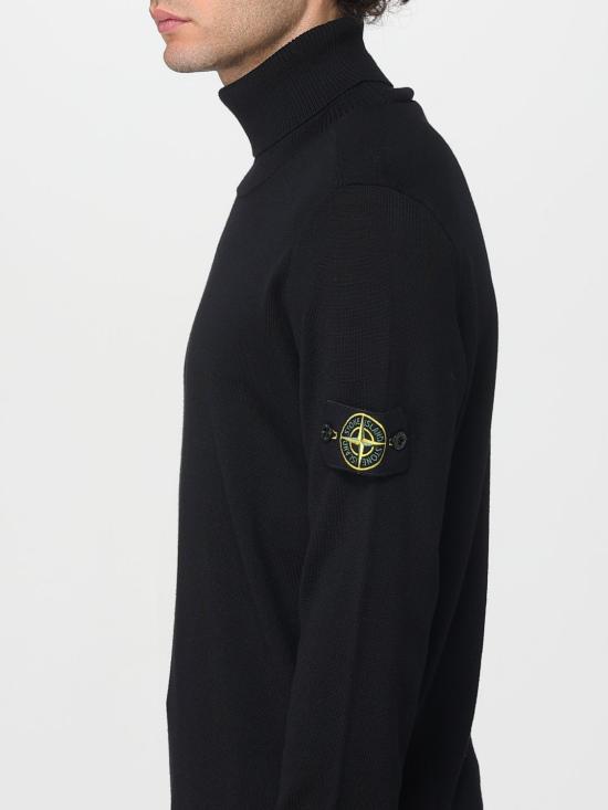 25FW 스톤 아일랜드 스웨터 5100025S00C4 V0029 Black - STONE ISLAND