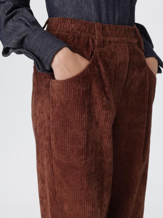 25FW 브루넬로 쿠치넬리 스트레이트 팬츠 MD574P8773 C4413 Burnt - BRUNELLO CUCINELLI