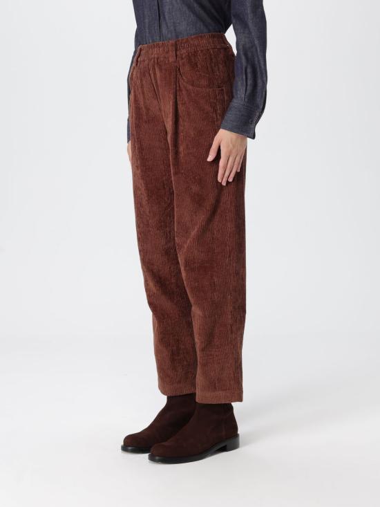 25FW 브루넬로 쿠치넬리 스트레이트 팬츠 MD574P8773 C4413 Burnt - BRUNELLO CUCINELLI