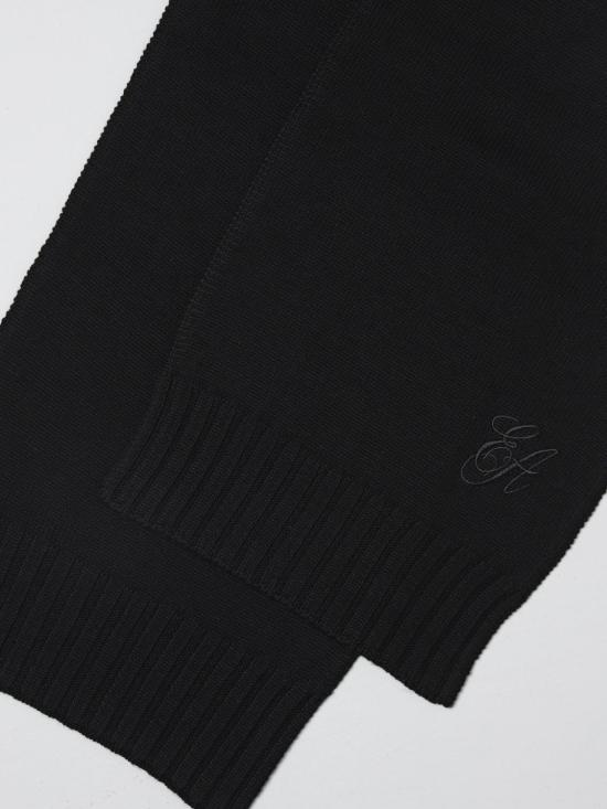 25FW 엠포리오 아르마니 머플러/스카프 EW003130AF19981 UC001 Black - EMPORIO ARMANI