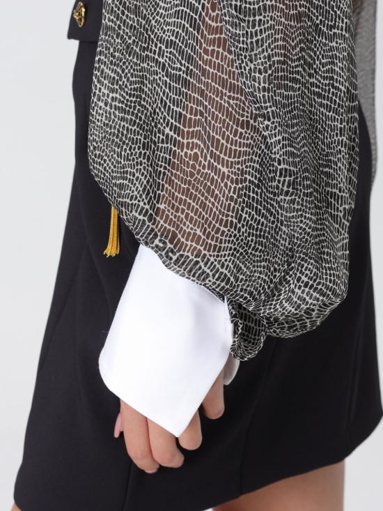 25FW 엘리자베타프랜치 블라우스 CB006 110 Black - ELISABETTA FRANCHI