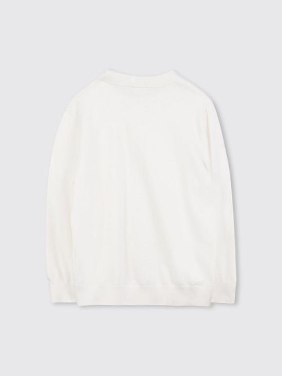 25FW [키즈] 지방시 풀오버 H30947 117 White - GIVENCHY