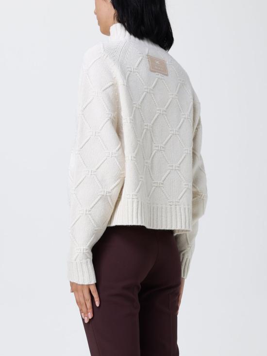 25FW 엘리자베타프랜치 터틀넥 MK55T DZ9 Milk - ELISABETTA FRANCHI