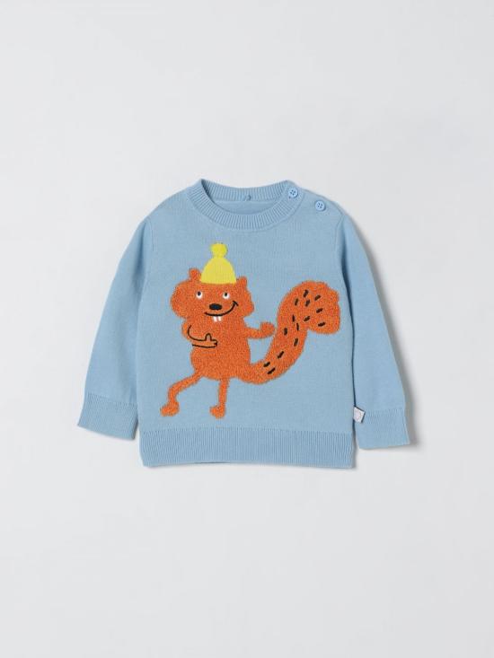 25FW [키즈] 스텔라 맥카트니 풀오버 TX9550Z1876 670 Gnawed Blue