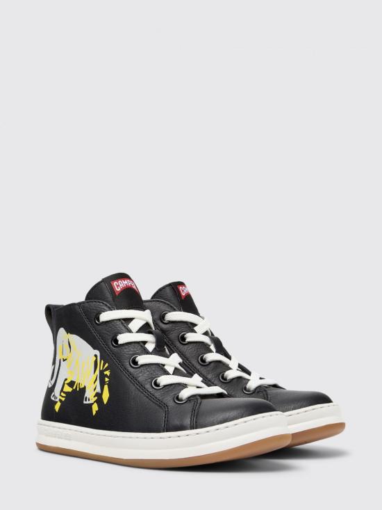 25FW [키즈] 캠퍼 스니커즈 K900261 010 TWINS 0 Black - CAMPER