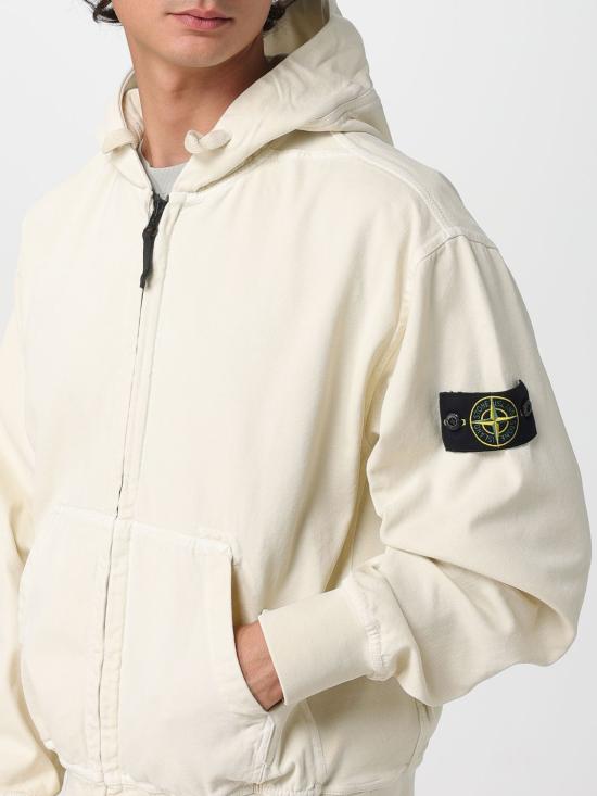 25FW 스톤 아일랜드 긴팔 티셔츠 6100017S0184 V0193 Yellow Cream - STONE ISLAND