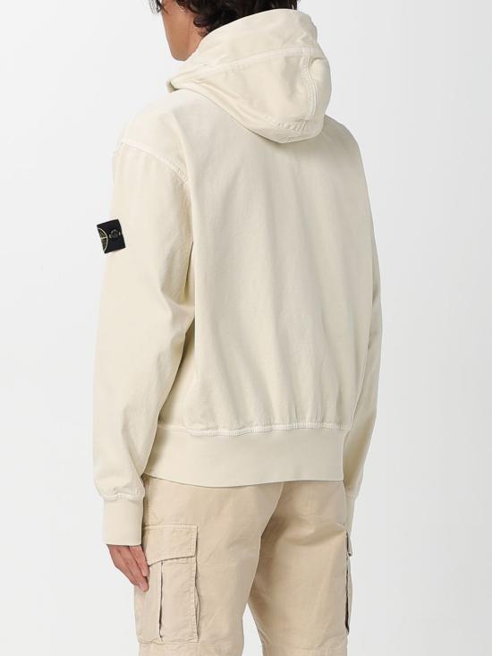 25FW 스톤 아일랜드 긴팔 티셔츠 6100017S0184 V0193 Yellow Cream - STONE ISLAND