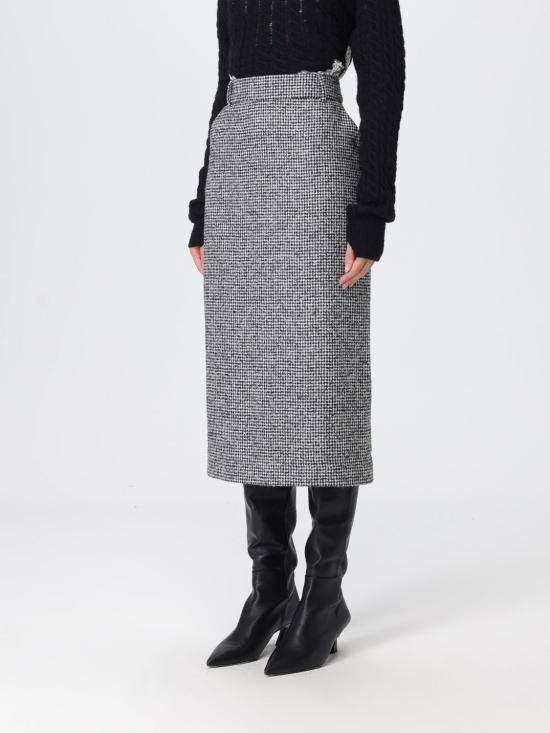 25FW 에르마노 설비노 미디 스커트 D472O711WGO P4700 Multicolor - ERMANNO SCERVINO