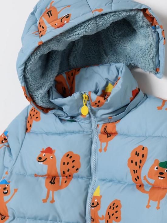 25FW [키즈] 스텔라 맥카트니 캐주얼 자켓 TX2Q17Z3171 670MC Gnawed Blue - STELLA MCCARTNEY