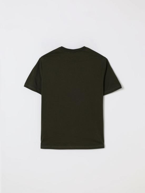 25FW [키즈] 엠에스지엠 티셔츠 F5MSJUBTH299 082 Military - MSGM