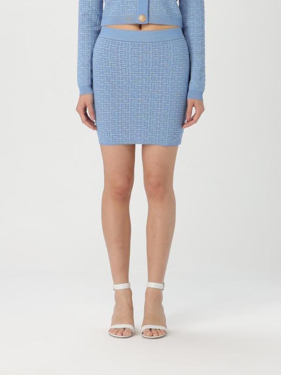 25FW 발망 숏 스커트 EF1LB004KI02 SPB Blue