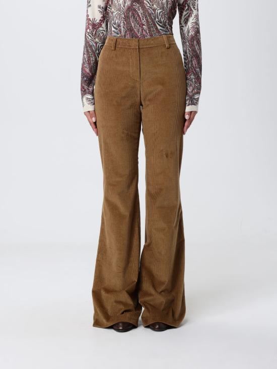 25FW 에트로 플레어 팬츠 WREA003399TUEM4 M0850 Brown