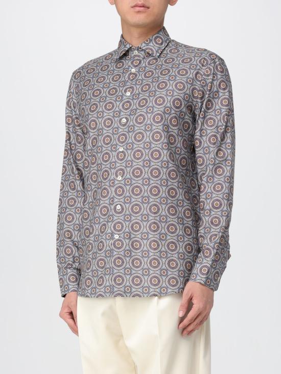 25FW 에트로 긴팔 셔츠 MRIB000199SA5M0 X0880 Grey - ETRO