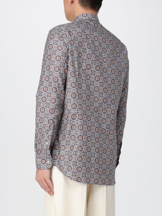 25FW 에트로 긴팔 셔츠 MRIB000199SA5M0 X0880 Grey - ETRO