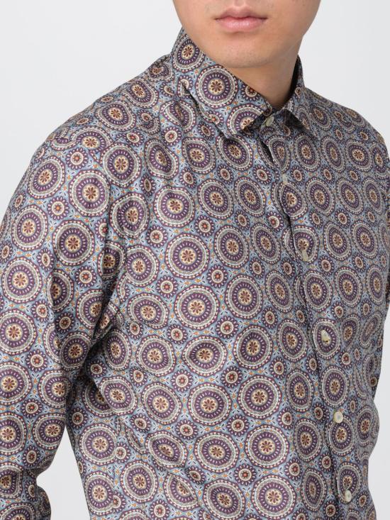 25FW 에트로 긴팔 셔츠 MRIB000199SA5M0 X0880 Grey - ETRO