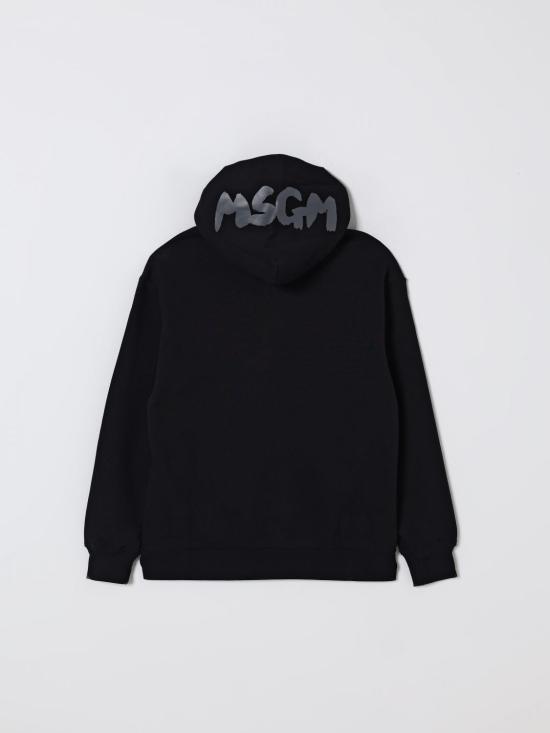 25FW [키즈] 엠에스지엠 풀오버 F5MSJUZH002 110 Black - MSGM