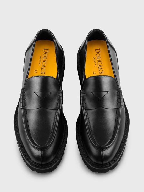 25FW 듀칼 로퍼 DU3348PHILUF159 NN00 Black - DOUCAL’S