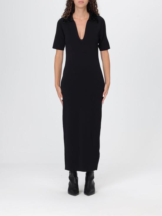 25FW 리우조 롱 원피스 CF5037MS55N 22222 Black