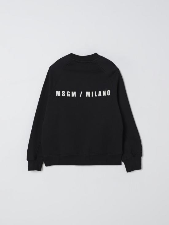 25FW [키즈] 엠에스지엠 풀오버 F5MSJVSW225 110 Black - MSGM