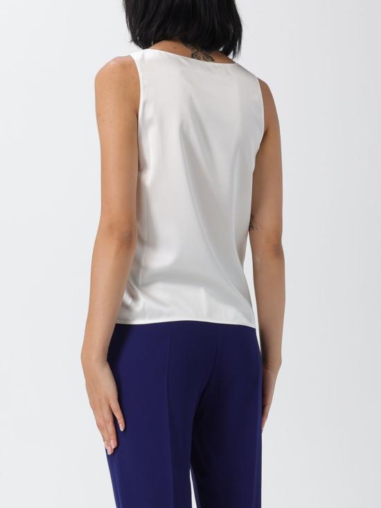 25FW 엠포리오 아르마니 민소매 티셔츠 EW002199AF17300 U0006 White - EMPORIO ARMANI