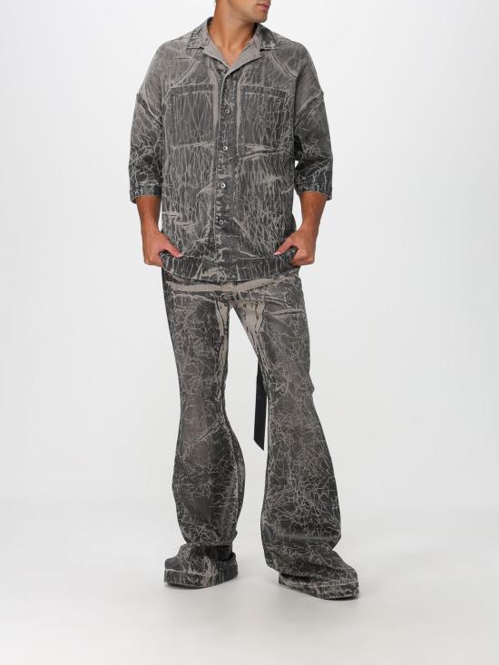 25FW 다크쉐도우 긴팔 셔츠 DU02E7294SDWF 59 Grey - DRKSHDW