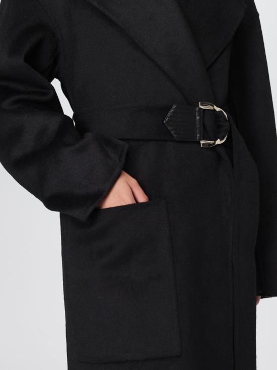 25FW 리우조 코트 CF5283T4627 22222 Black - LIU JO