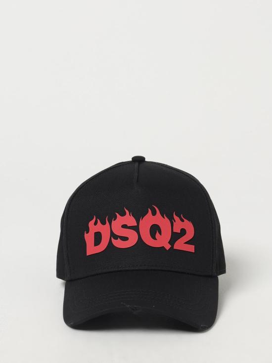 25FW 디스퀘어드2 볼캡 BCM091505C0001 2124 Black - DSQUARED2