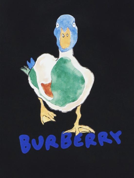 25FW [키즈] 버버리 티셔츠 8108572 Black - BURBERRY