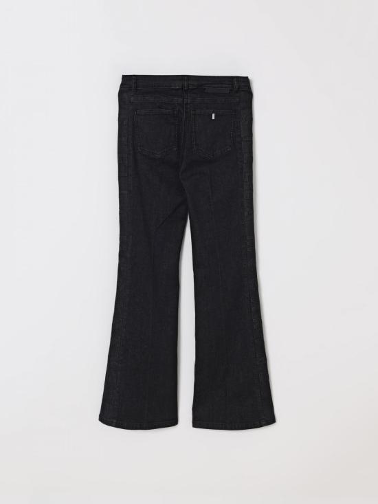 25FW [키즈] 스텔라 맥카트니 진 TV6D40Z0153 930 Black - STELLA MCCARTNEY