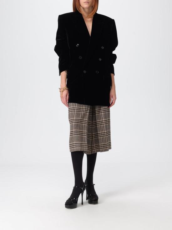 25FW 생로랑 자켓 842990Y525R 1000 Black - SAINT LAURENT