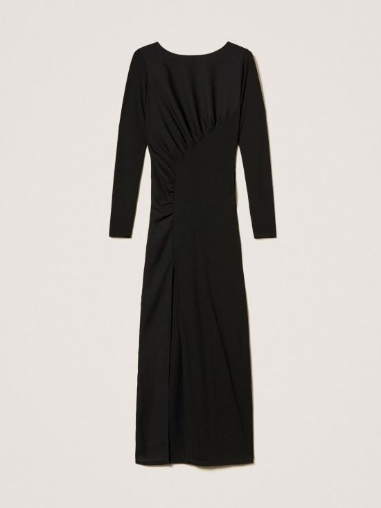 25FW 트윈셋 롱 원피스 252TF2030 00006 Black - TWINSET