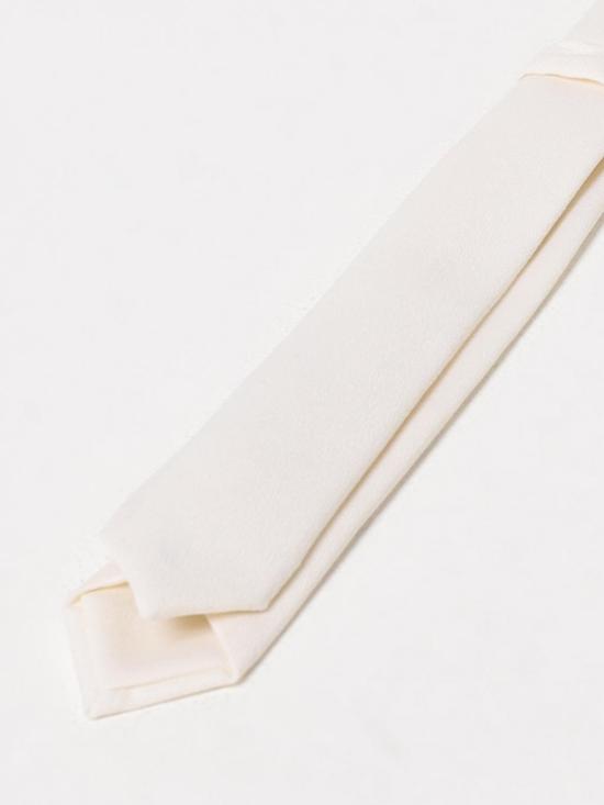 25FW 라르디니 넥타이 ESCRC4ESE64307 110 White - LARDINI