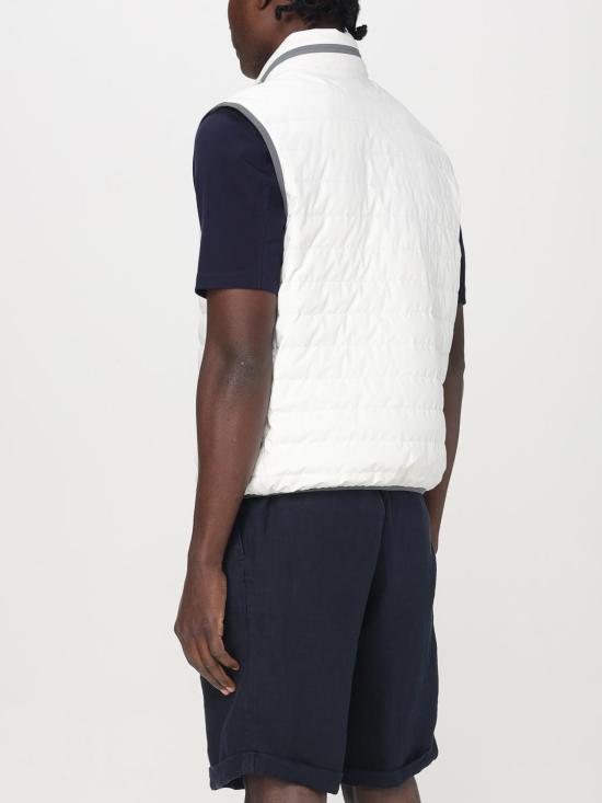 25FW 브루넬로 쿠치넬리 베스트 MM49A7460G C1085 White - BRUNELLO CUCINELLI