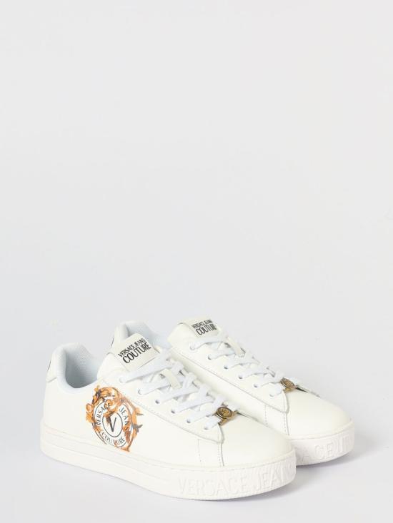 25FW 베르사체 뮬/슬리퍼 79VA3SK3ZPB24 003 White - VERSACE