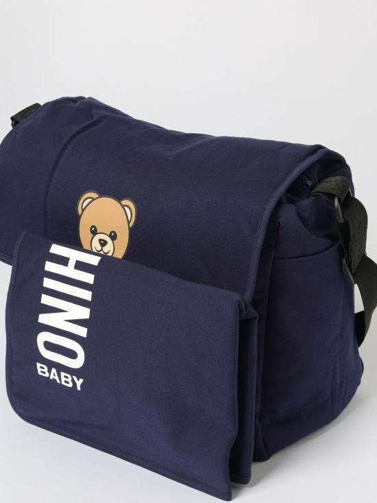 25FW [키즈] 모스키노 액세서리 MXX03DLCA40 40016 Navy - MOSCHINO