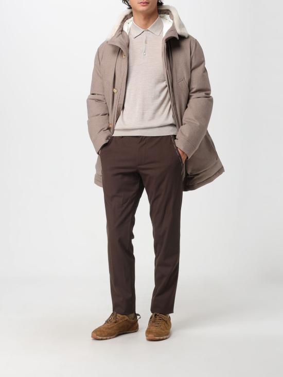 25FW 브루넬로 쿠치넬리 코트 MM4701993 CHC81 Beige - BRUNELLO CUCINELLI