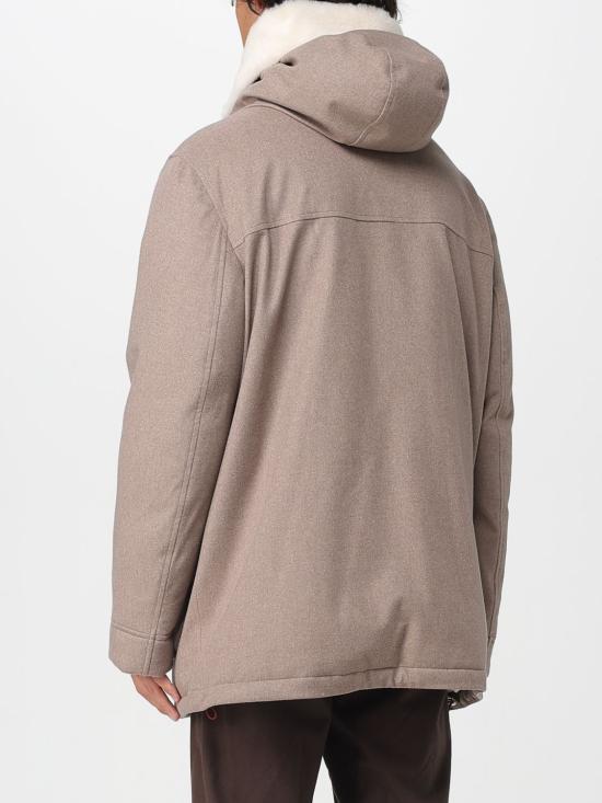 25FW 브루넬로 쿠치넬리 코트 MM4701993 CHC81 Beige - BRUNELLO CUCINELLI