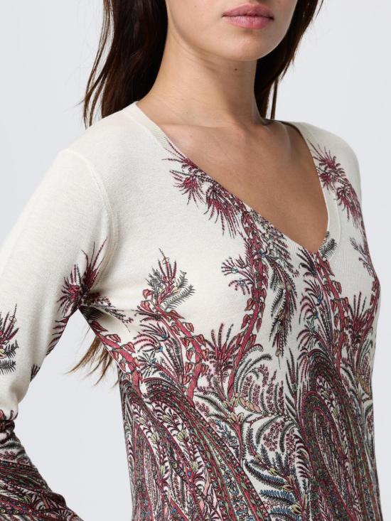 25FW 에트로 스웨터 WRKE0024AV752 X0801 Burgundy - ETRO