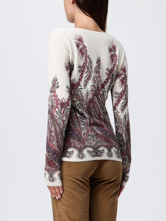 25FW 에트로 스웨터 WRKE0024AV752 X0801 Burgundy - ETRO