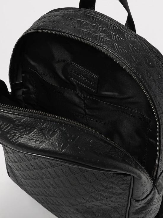 25FW 엠포리오 아르마니 백팩 EM001678AF14774 UC001 Black - EMPORIO ARMANI