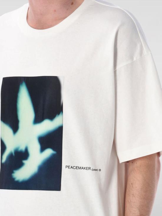 25SS 오에이엠씨 반팔 티셔츠 PCM1OT02FJE002002 WHT White - OAMC