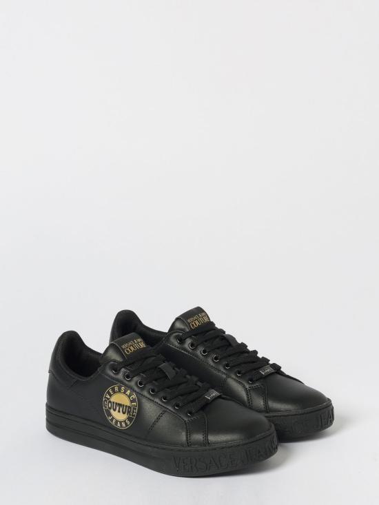 25FW 베르사체 뮬/슬리퍼 79YA3SK1ZPB03 G89 Black - VERSACE