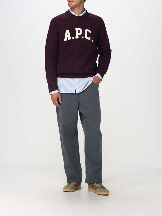 25FW 아페쎄 스웨터 WVBDKH23458 GAC Burgundy - A.P.C.