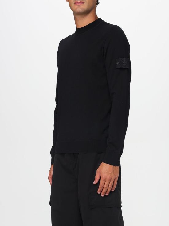 25FW 스톤 아일랜드 스웨터 5100074S00FC V0029 Black - STONE ISLAND