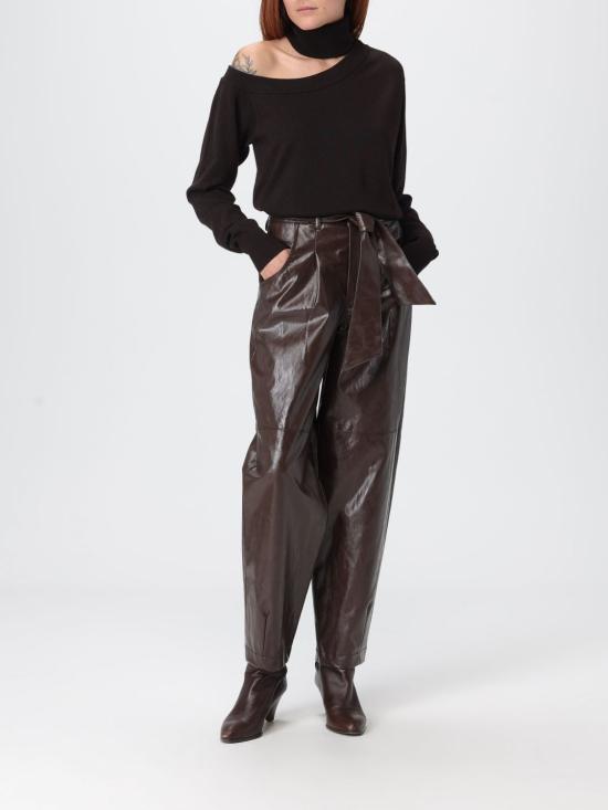 25FW 페데리카 토시 팬츠 30803302 69 Brown - FEDERICA TOSI