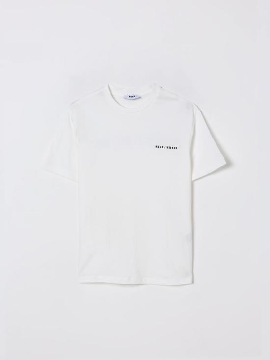 25FW [키즈] 엠에스지엠 티셔츠 F5MSJBTH224 002 White