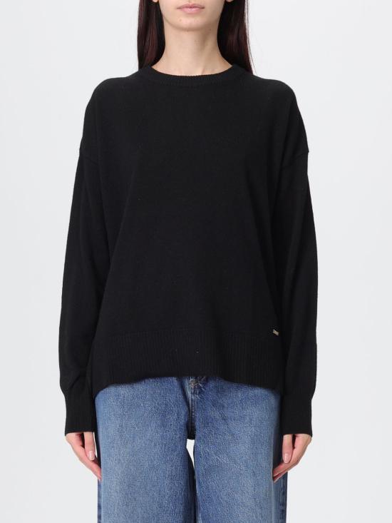 25FW 울리치 스웨터 CFWWKN2025FRUF5067 100 Black