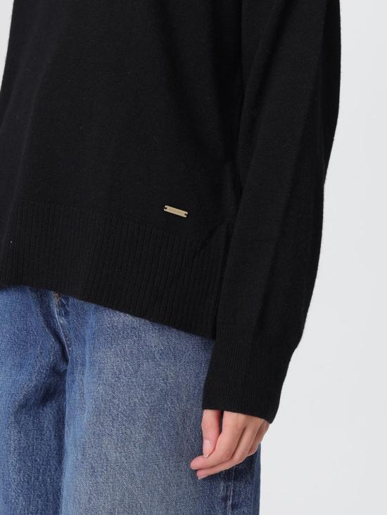 25FW 울리치 스웨터 CFWWKN2025FRUF5067 100 Black - WOOLRICH