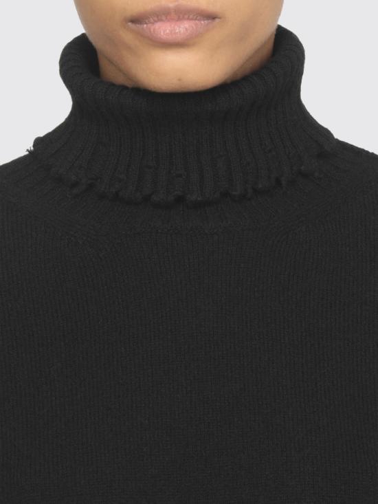 25FW 우마 왕 터틀넥 UK7154 UW900 Black - UMA WANG